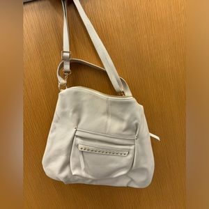 Laggo Cream Hobo Bag